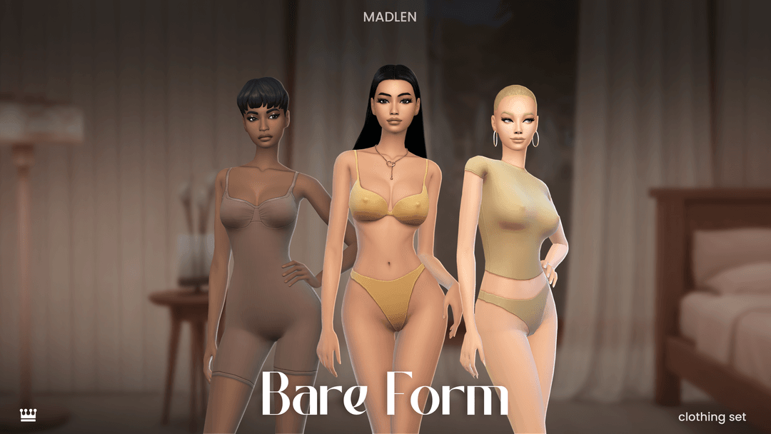 Сет нижнего белья BareForm Set